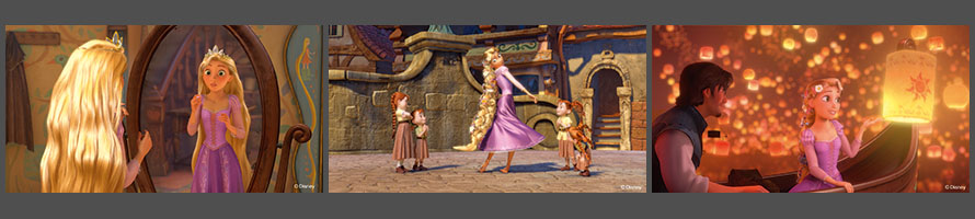 ディズニー ウエディング ドレスコレクション「ラプンツェル」