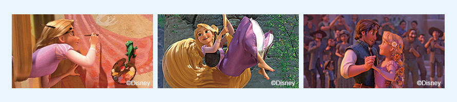 ディズニー ウエディング ドレスコレクション「ラプンツェル」