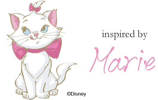 ディズニー ウエディング ドレスコレクション「おしゃれキャットマリー」
